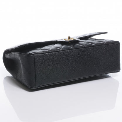 Chanel Caviar Quilted Maxi Double Flap Black 4 of 9