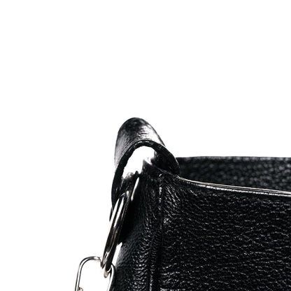 Balenciaga Chevre Silver Metallic Edge Hardware Velo Black 13 of 17