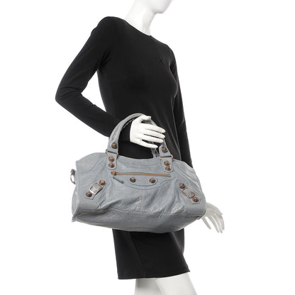 Balenciaga Agneau Giant 21 Rose Gold Hardware Part Time Ardoise 2 of 12