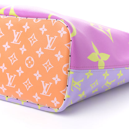 Louis Vuitton Monogram Giant Neverfull MM Pink Lilac 9 of 9
