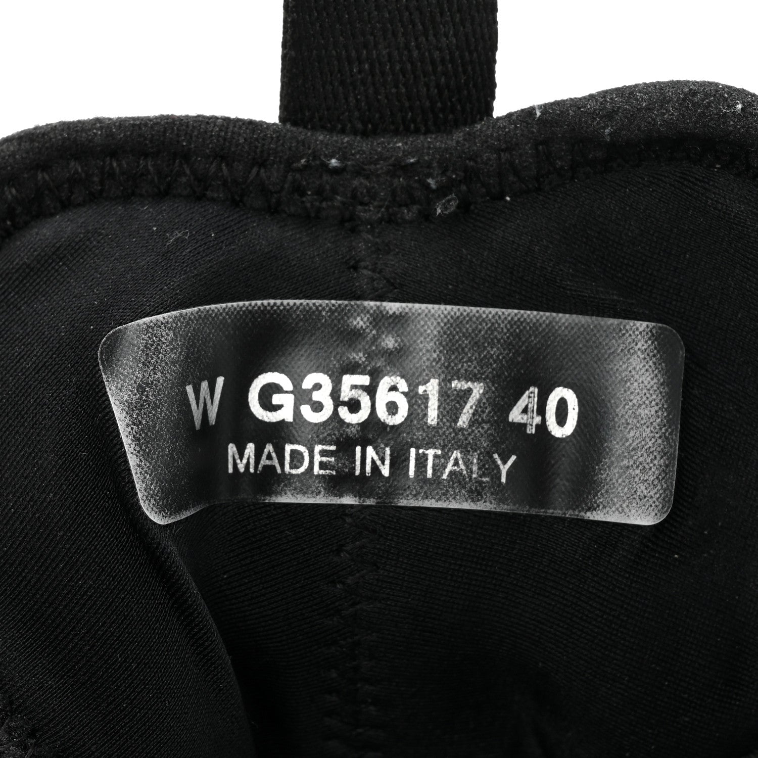 Chanel Velvet Calfskin Mixed Fibers CC Sneakers 40 Black 9 of 11
