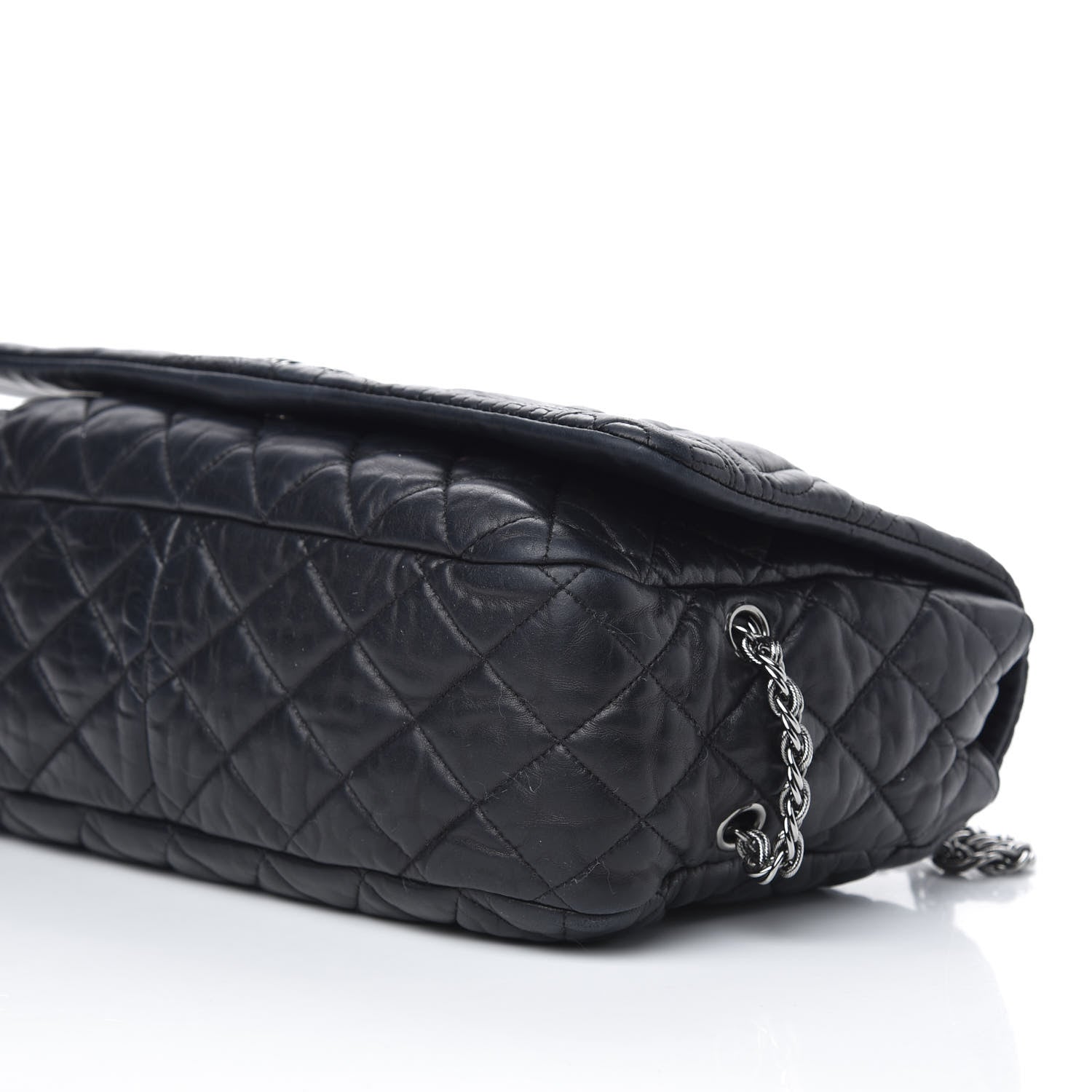 Chanel Lambskin Quilted Paris Moscou Red Square Flap Black 10 of 11