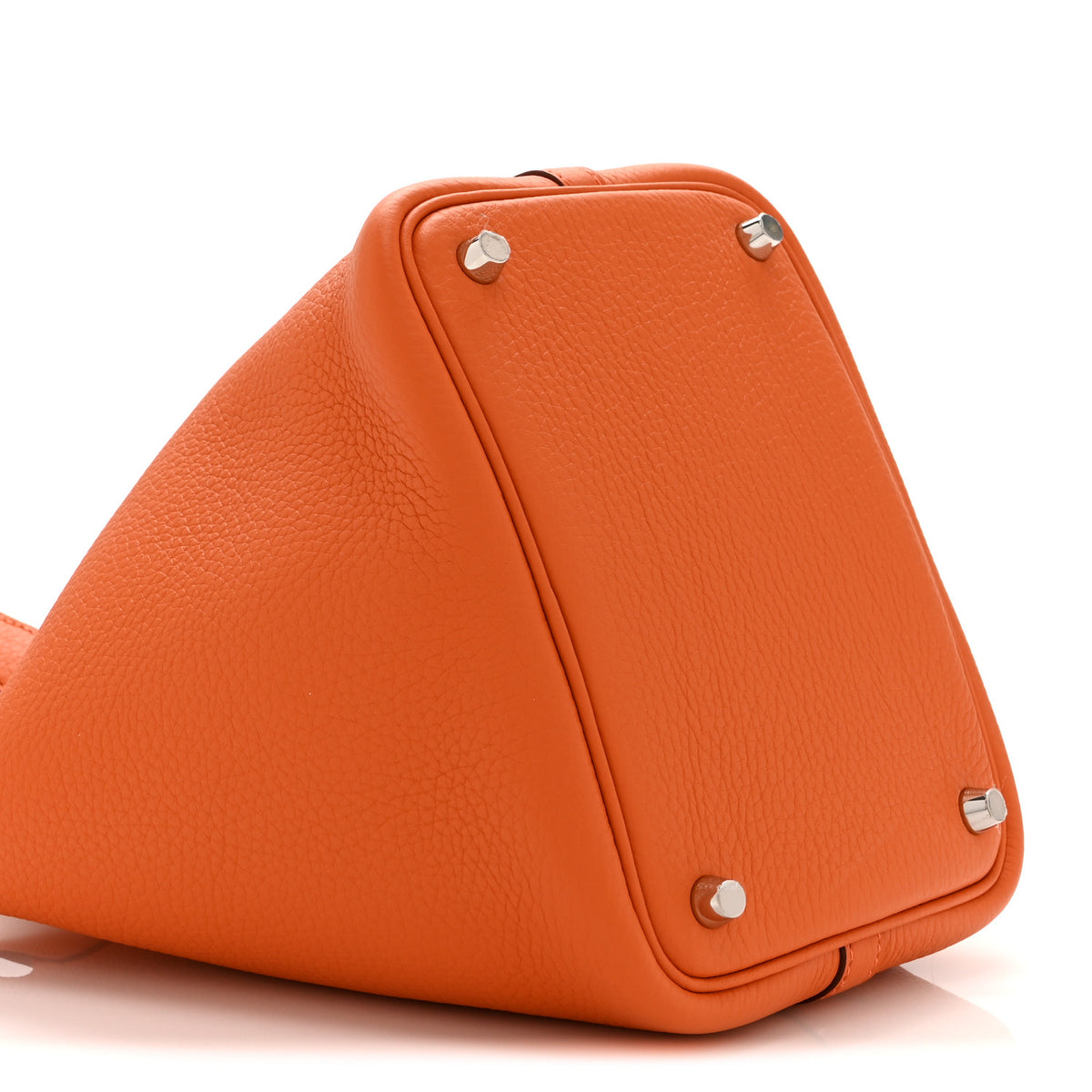 Hermes Taurillon Clemence Picotin Lock 18 PM Orange 9 of 10