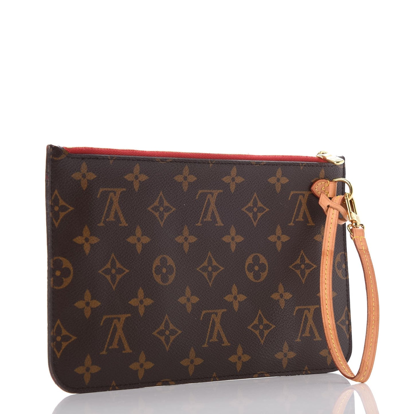 Monogram Neverfull MM GM Pochette Cherry