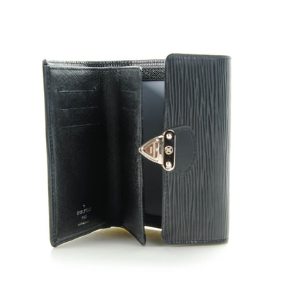 Louis Vuitton Epi Joey Wallet Black 5 of 7