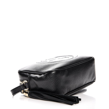 Gucci Pebbled Calfskin Small Soho Disco Bag Black 4 of 7