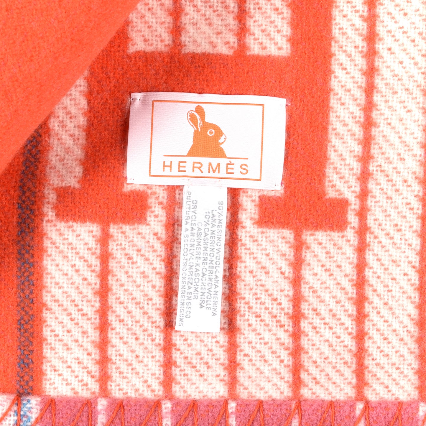 Wool Cashmere Avalon Passe-Passe Blanket Figue