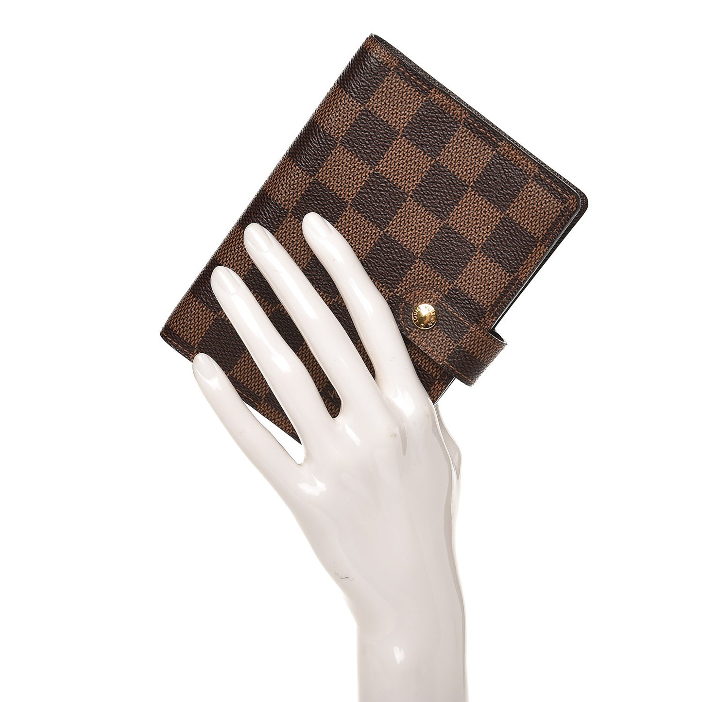 Damier Ebene Small Ring Agenda Cover