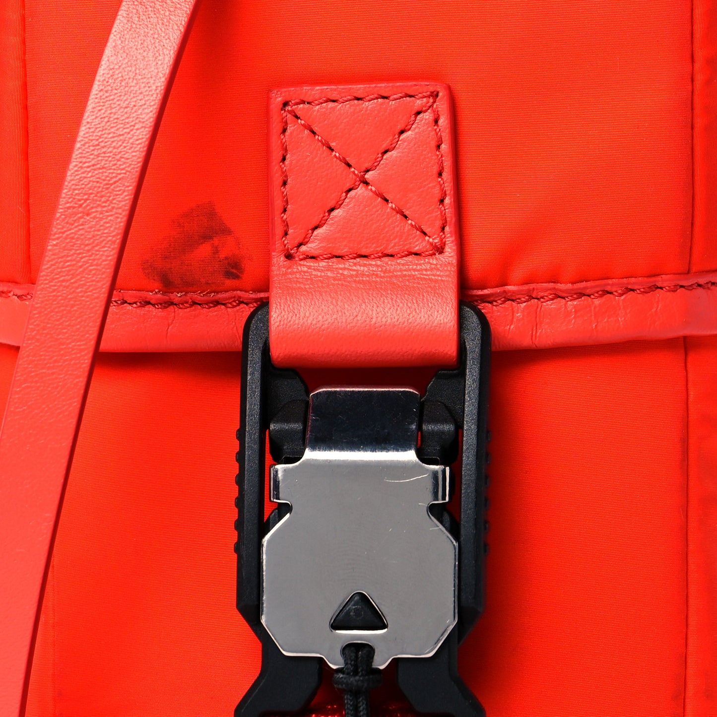 Nylon Mini Crossbody Pouch Orange