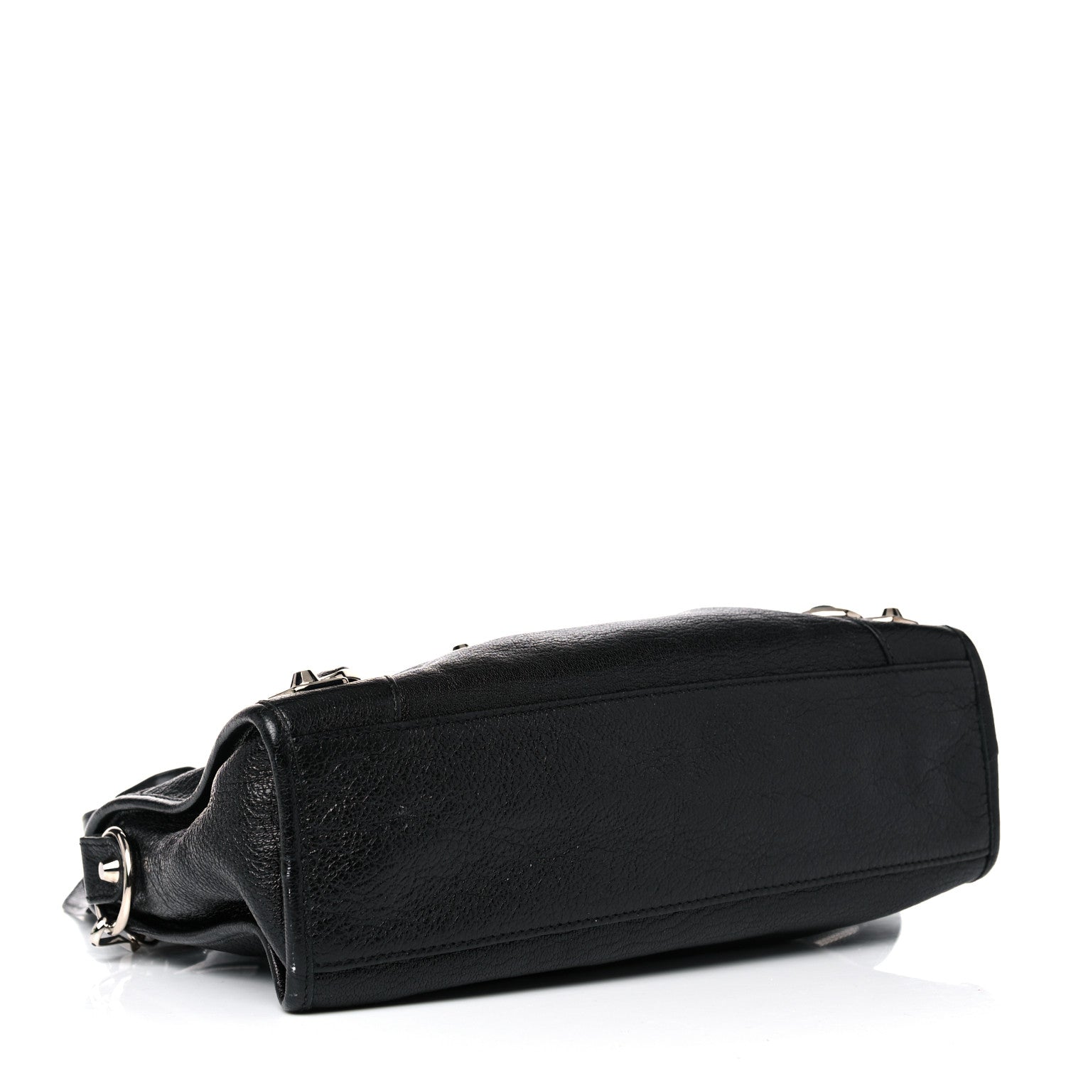 Balenciaga Chevre Silver Metallic Edge Hardware S City Black 4 of 12