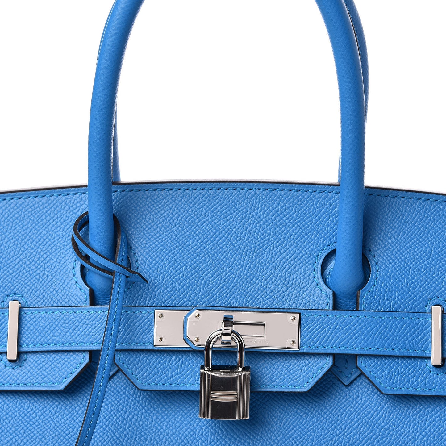 Epsom Birkin 30 Bleu Zanzibar