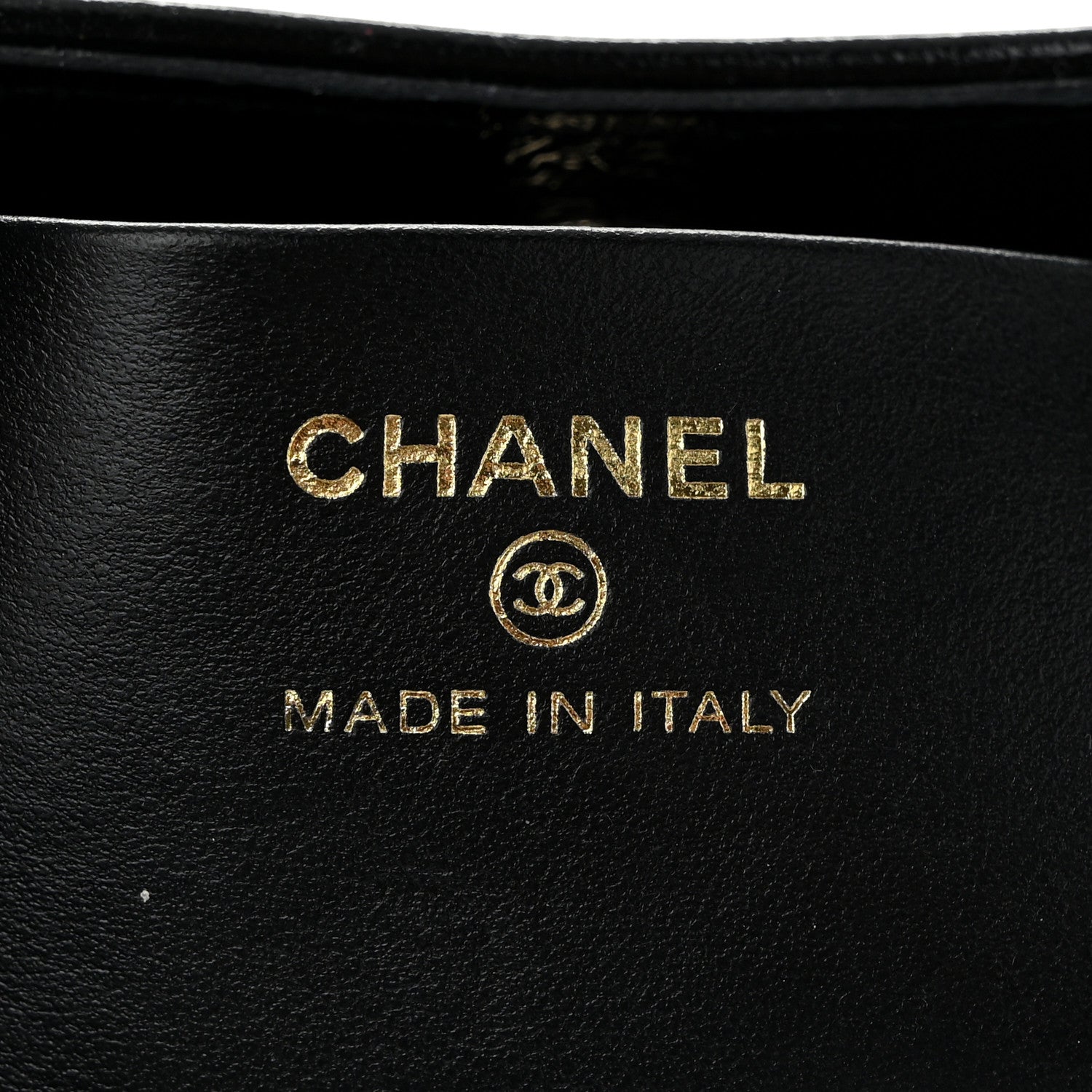 Chanel Shiny Crumpled Calfskin Quilted Nano 31 Shopping Bag Black 6 of 11