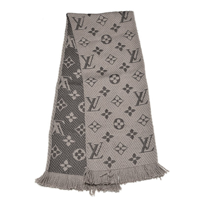 Louis Vuitton Wool Silk Logomania Scarf Verone 3 of 4