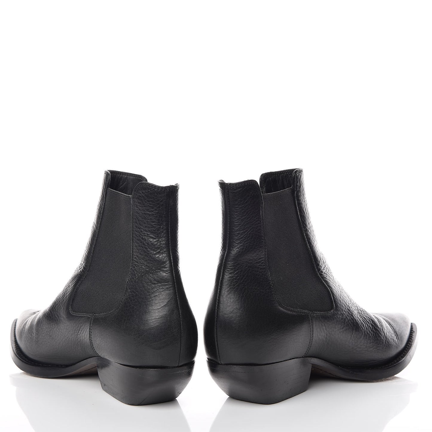Calfskin Theo Chelsea Ankle Boots 36.5 Black