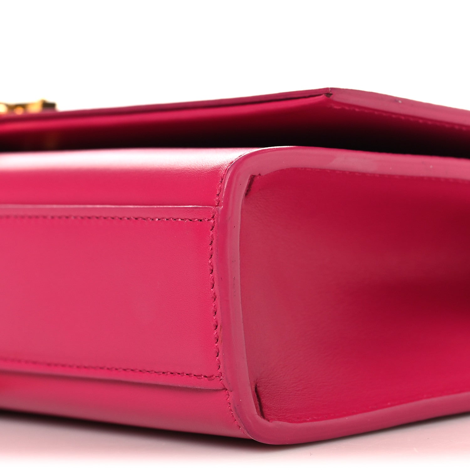 Saint Laurent Smooth Calfskin Medium Classic Monogram Kate Tassel Satchel Fuchsia 9 of 10