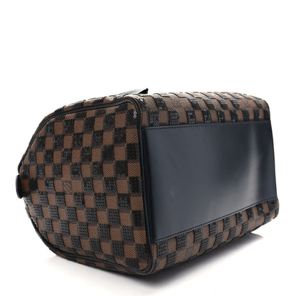 Louis Vuitton Damier Paillettes Speedy 30 Black 4 of 8