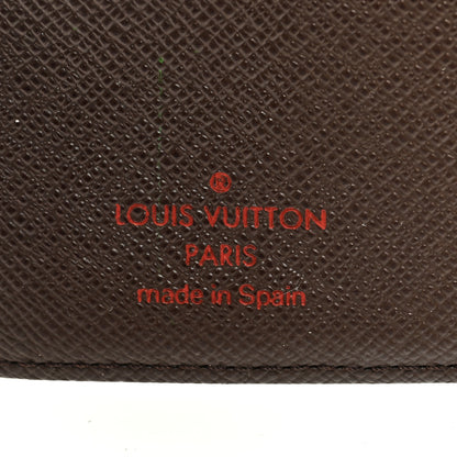 Louis Vuitton LOUIS VUITTON Damier Ebene Small Ring Agenda Cover 6 of 6