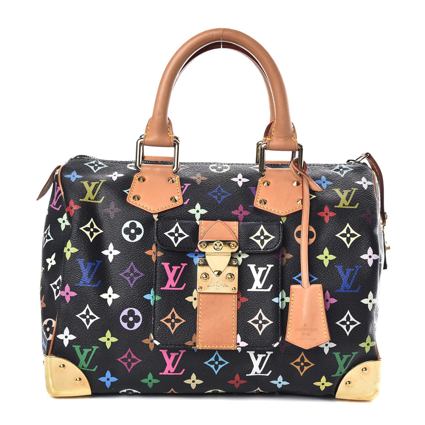 Monogram Multicolor Speedy 30 Black