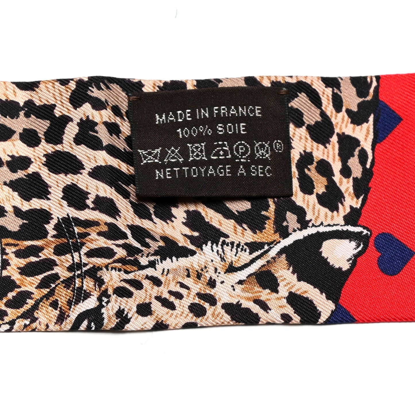 Silk Jungle Love Love Twilly Rouge Marine Fauve