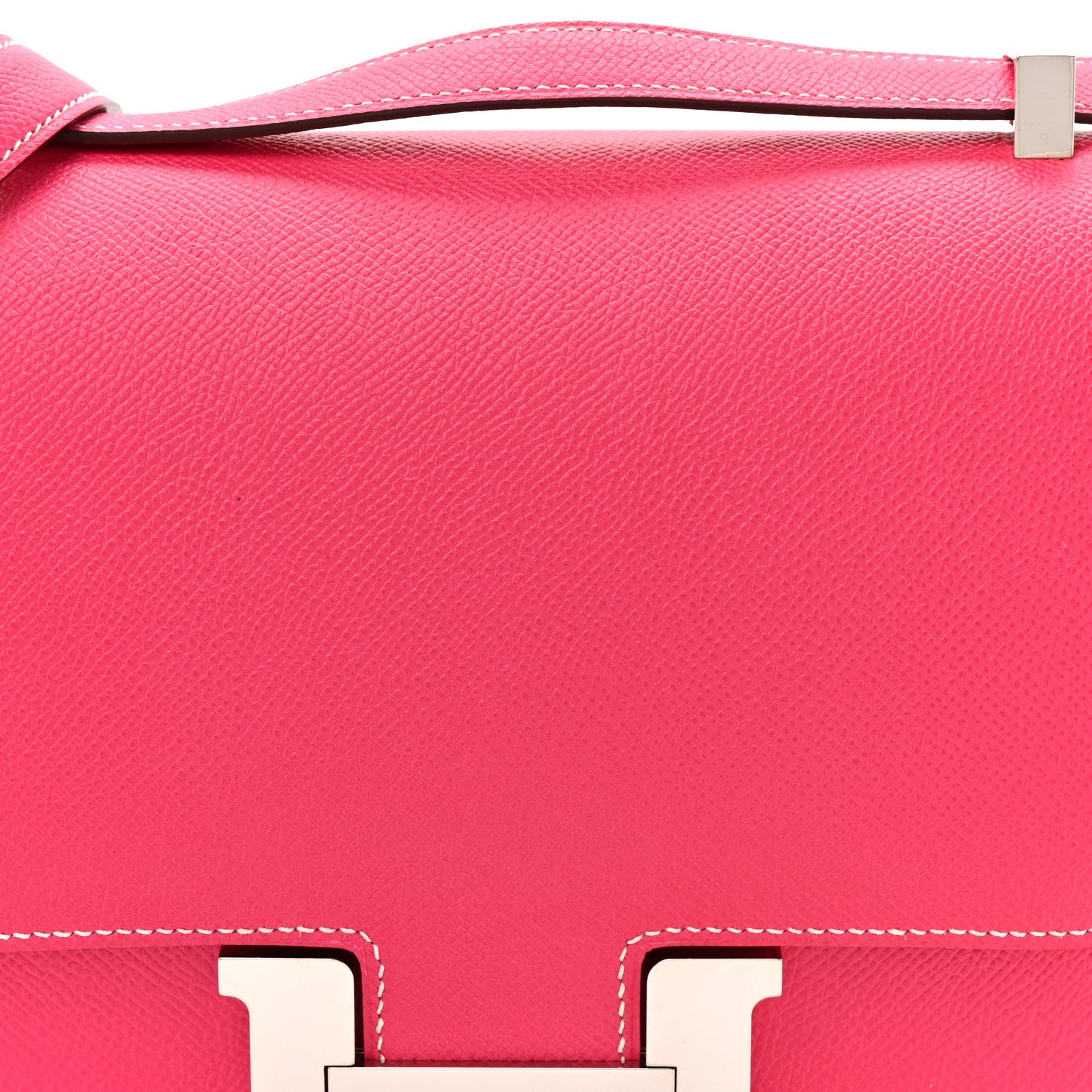Hermes Epsom Constance 24 Rose Tyrien 9 of 11
