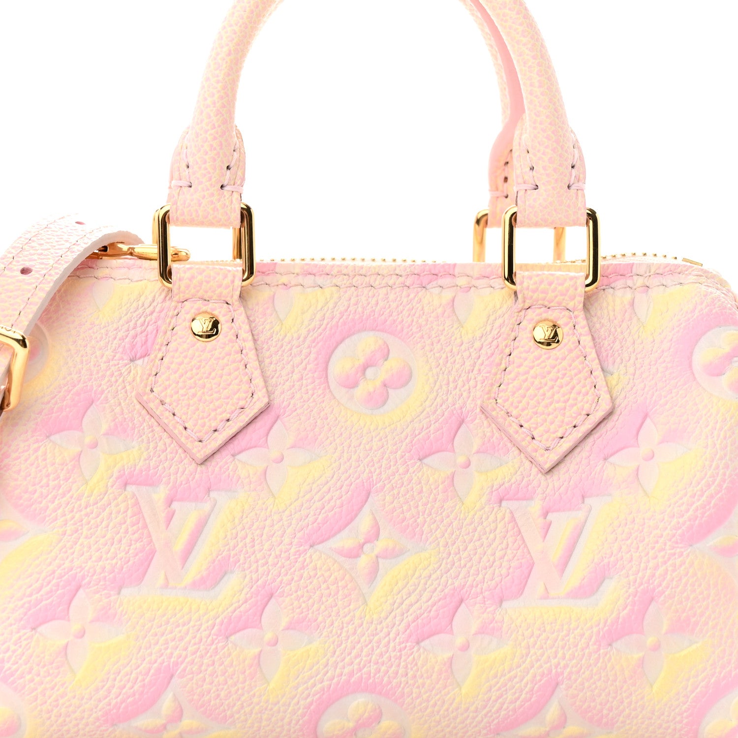 Louis Vuitton Empreinte Monogram Summer Stardust Nano Speedy Pink 7 of 10