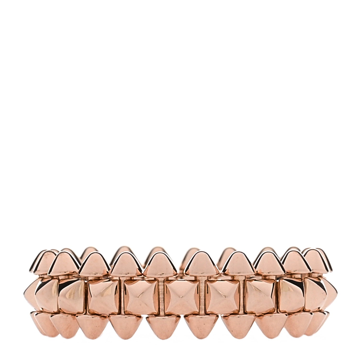 Cartier 18K Pink Gold SM Clash De Cartier Ring 52 6 3 of 5