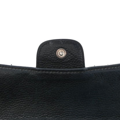 Chanel Caviar Quilted Large Flap Wallet Black 16 of 20