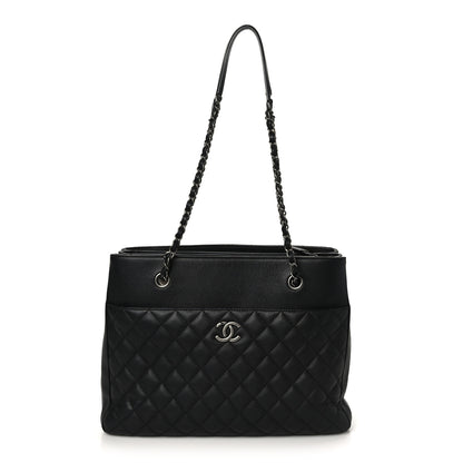 Chanel Caviar Quilted Urban Companion Shopping Tote Black 1 of 10