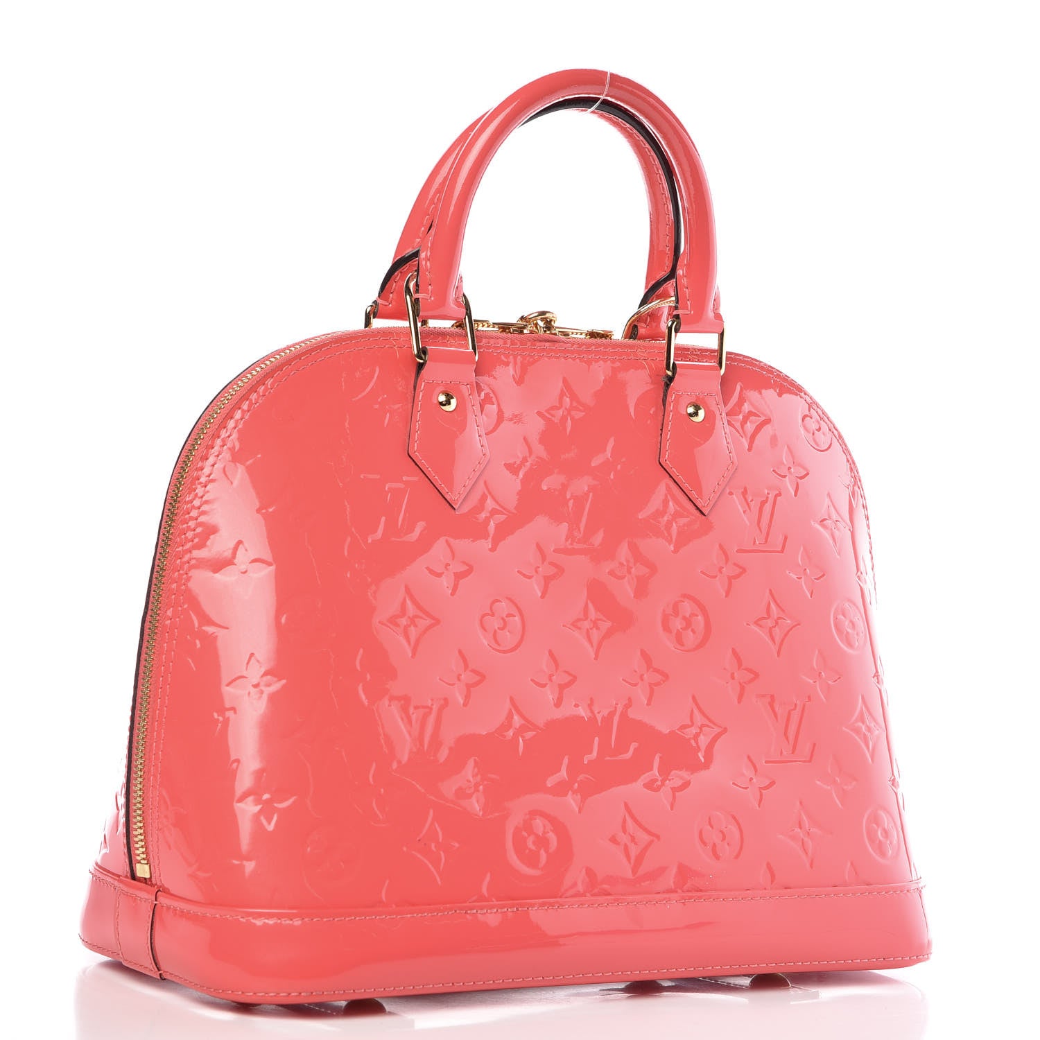 Louis Vuitton Vernis Alma PM Rose Litchi 3 of 10