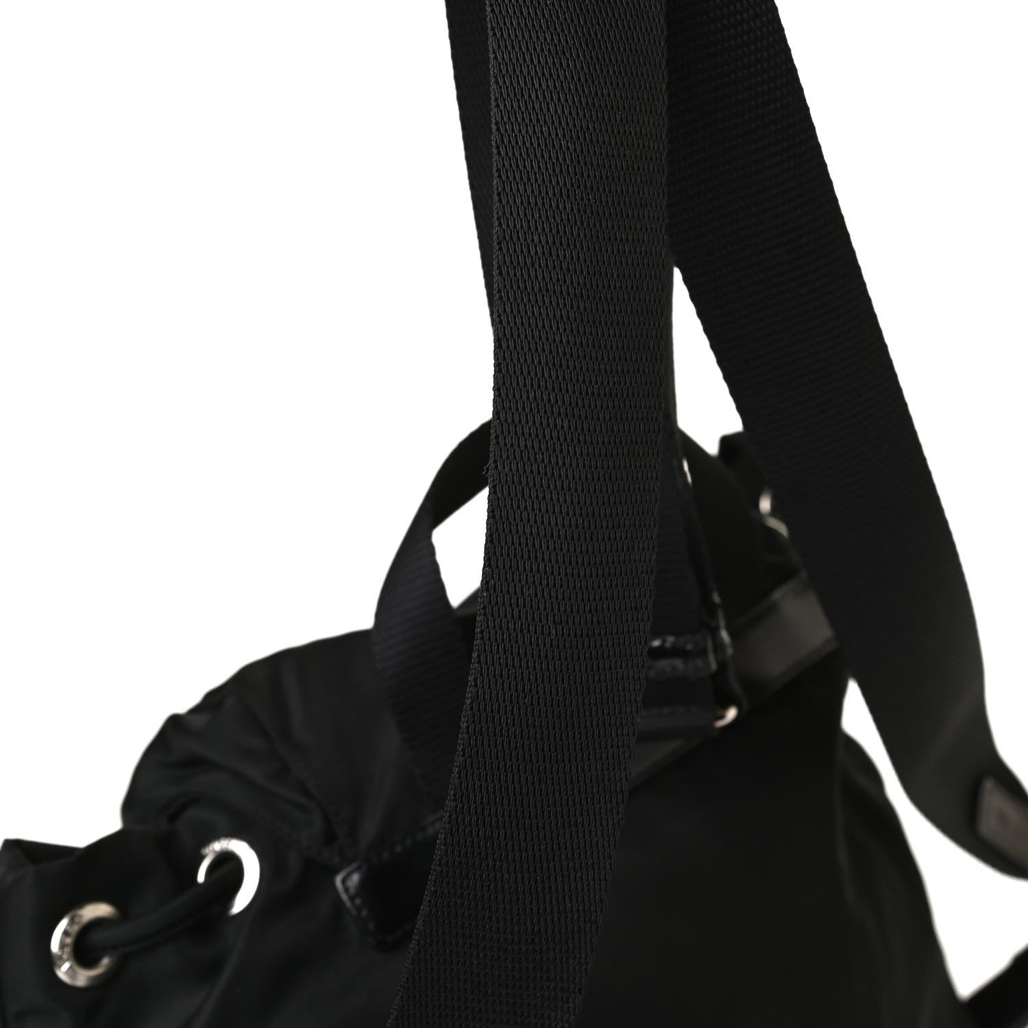 Prada Tessuto Nylon Small Backpack Black 12 of 16