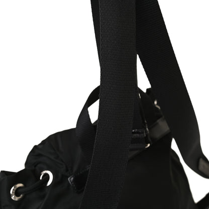 Prada Tessuto Nylon Small Backpack Black 12 of 16