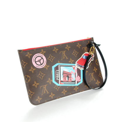 Louis Vuitton Monogram World Tour Neverfull MM GM Pochette 3 of 8