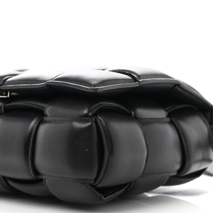 Bottega Veneta Nappa Maxi Intreccio Padded Cassette Crossbody Bag Black 9 of 9