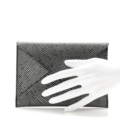 Louis Vuitton Epi Envelope Pouch Platine 2 of 6