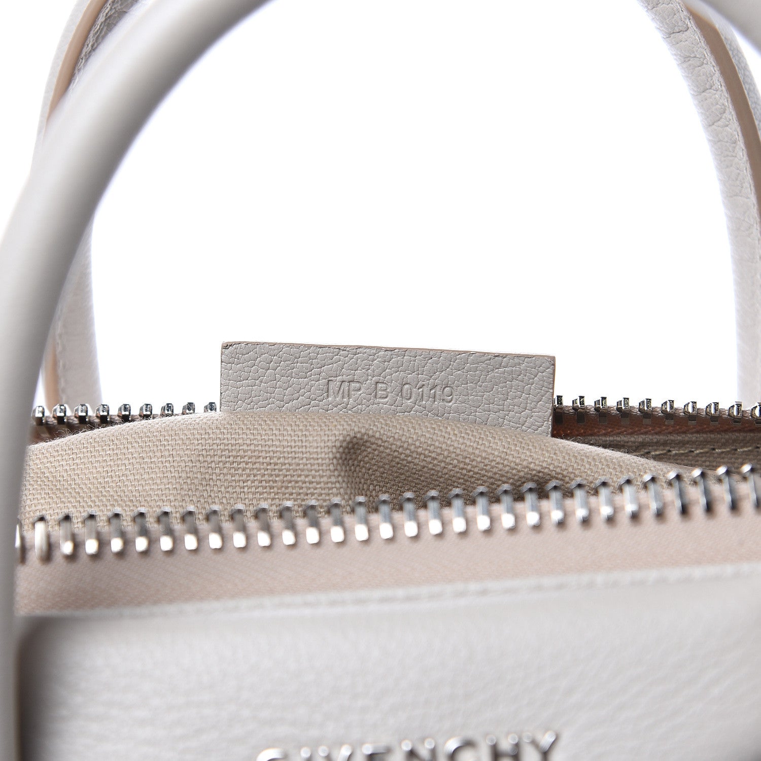 Givenchy Sugar Goatskin Small Antigona Natural 7 of 12