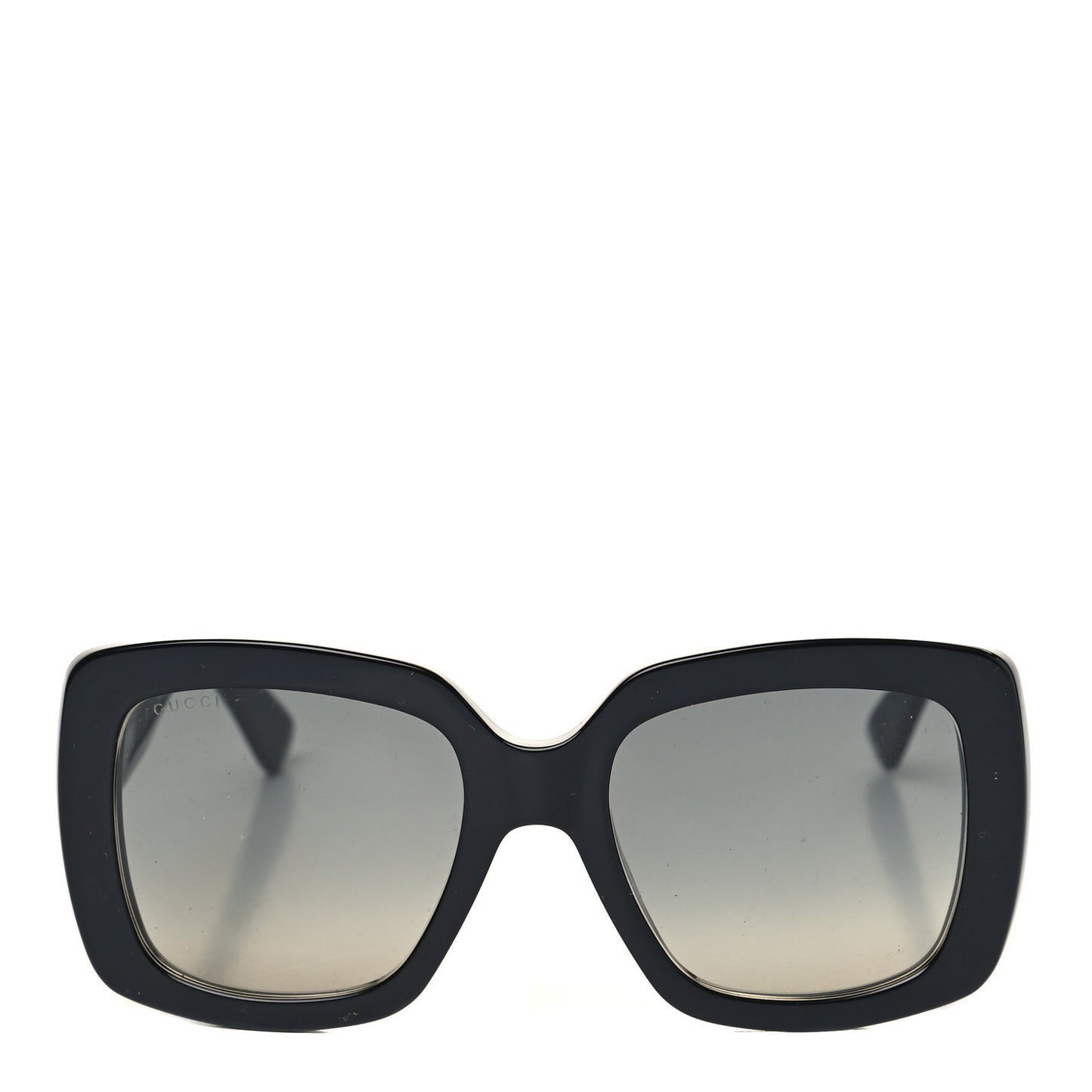 Acetate Square Frame Sunglasses GG0141SN Black
