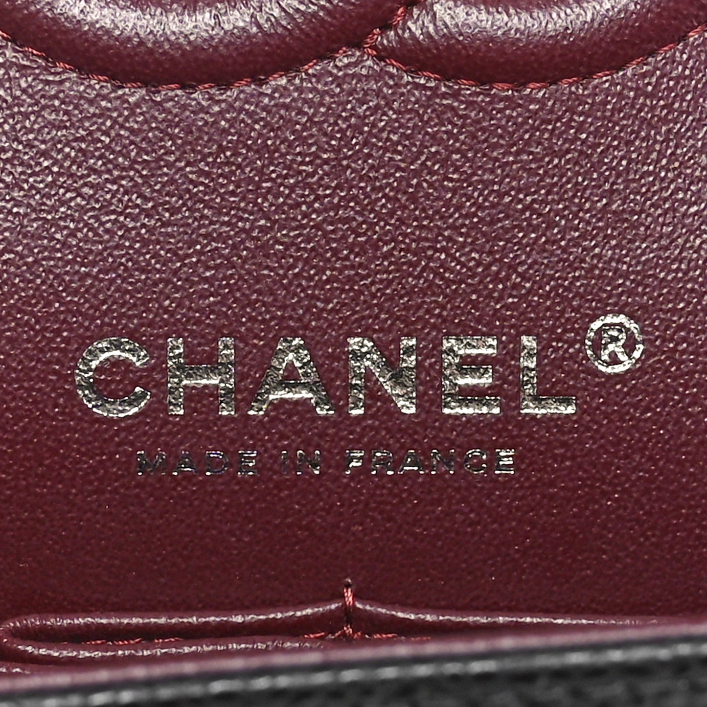 Caviar Quilted Small Double Flap Black