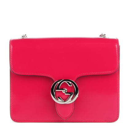 Gucci Shade Lux Calfskin Small Interlocking G Shoulder Bag Petunia 1 of 7