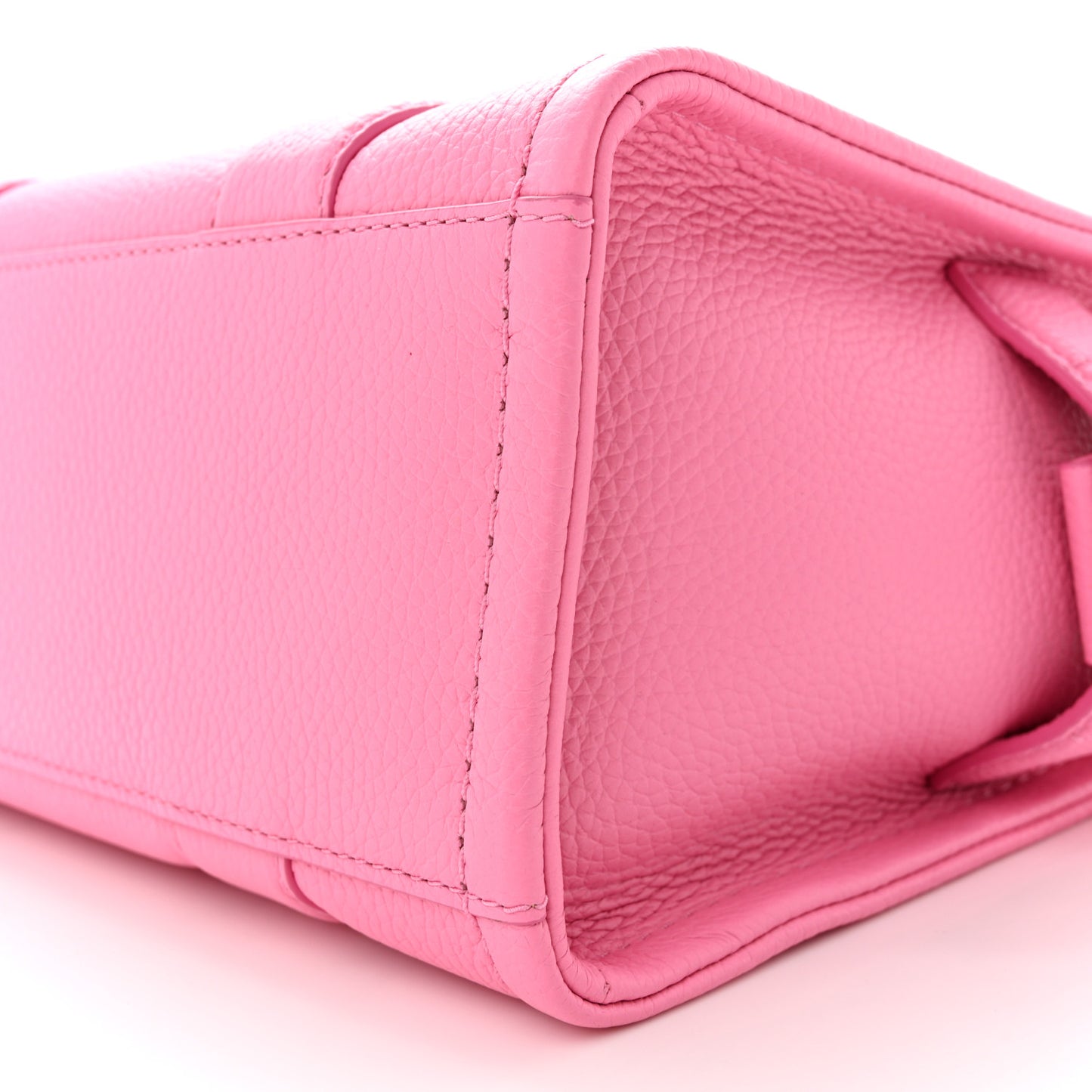 Grained Calfskin Small The Tote Bag Petal Pink