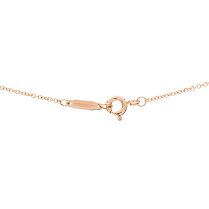 Tiffany 18K Rose Gold Mini Key Pendant Necklace 4 of 6