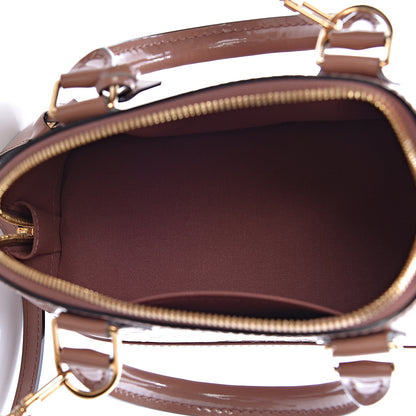 Louis Vuitton Vernis Alma BB Rose Velours 5 of 10