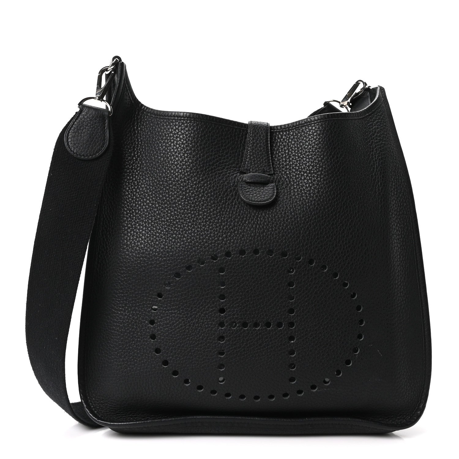 Hermes Taurillon Clemence Evelyne GM Black 1 of 10