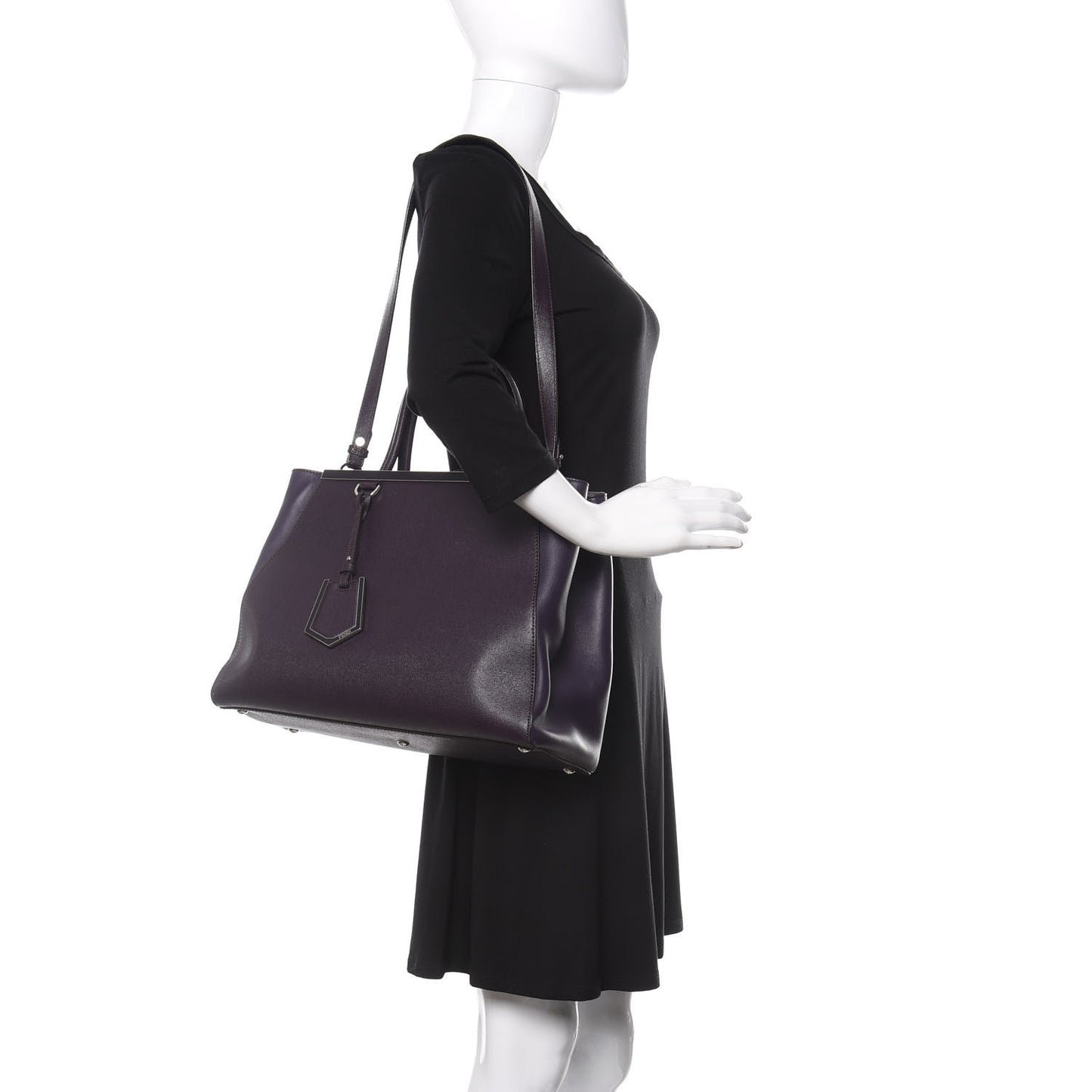Vitello Elite Regular 2Jours Tote Ametista