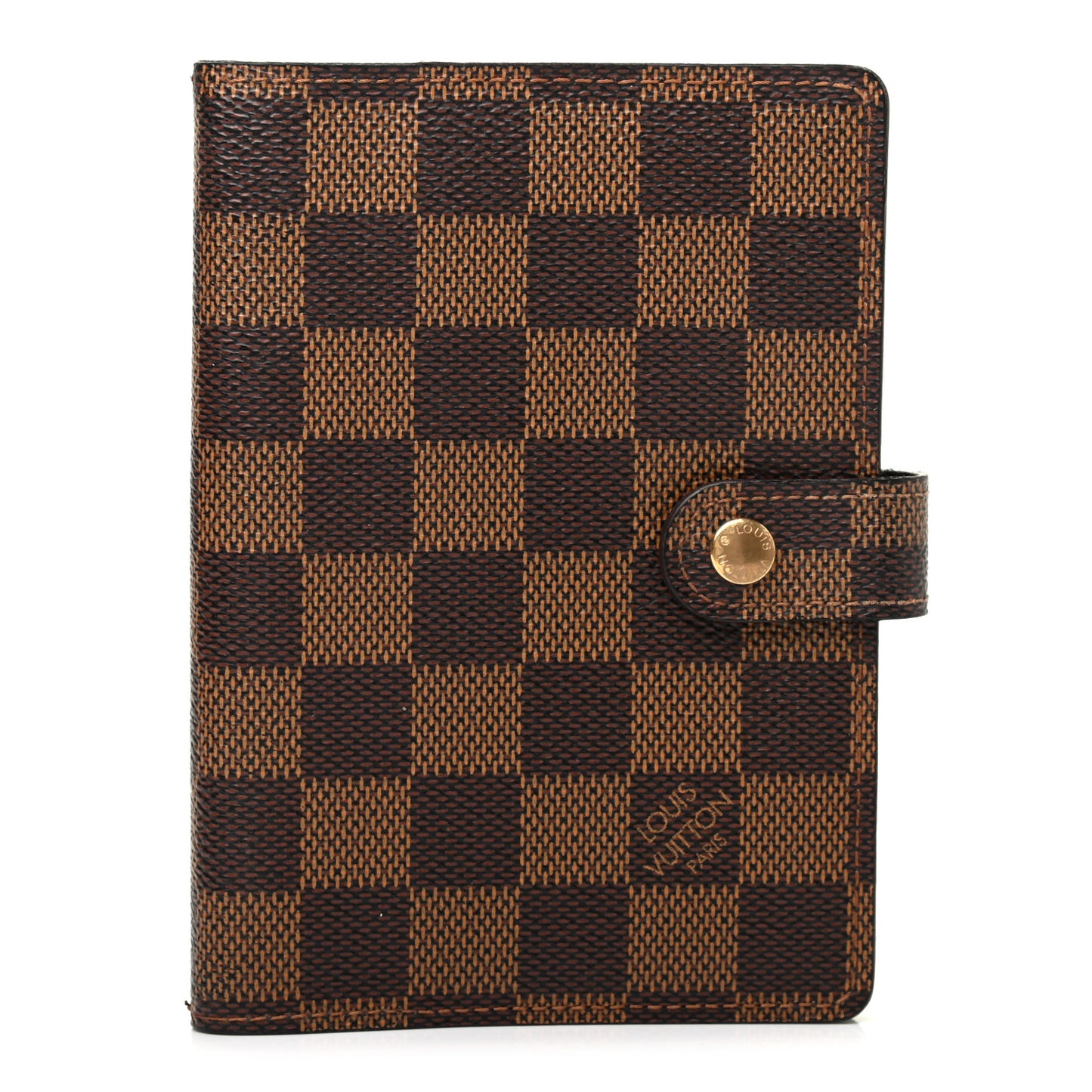 Damier Ebene Small Ring Agenda Cover