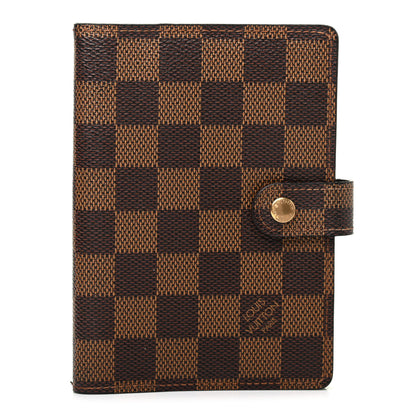 Louis Vuitton Damier Ebene Small Ring Agenda Cover 1 of 8