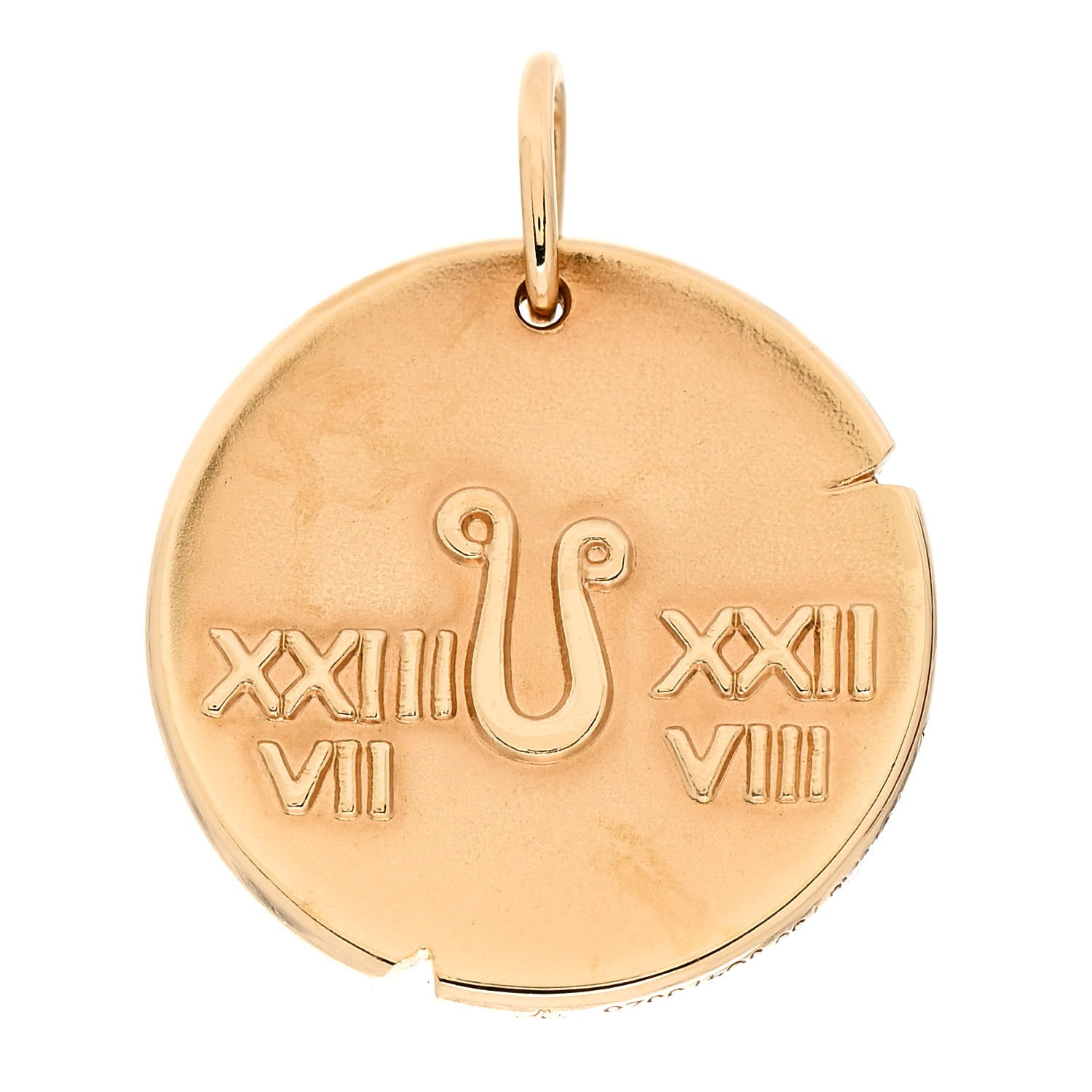 Van Cleef & Arpels 18K Yellow Gold Zodiac Leo Pendant 2 of 5