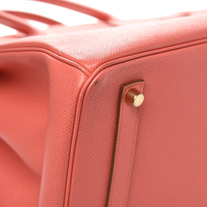 Hermes Epsom Birkin 35 Flamingo 36 of 37