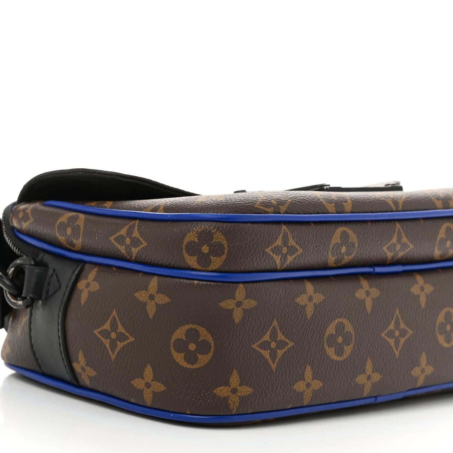 Monogram Macassar S Lock Messenger Blue