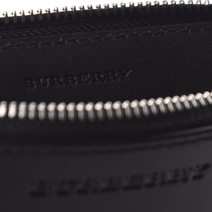 Burberry House Check Derby Peyton Crossbody Clutch Bag Black 6 of 6