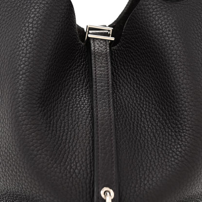 Hermes Taurillon Clemence Picotin Lock 18 PM Raisin 8 of 11